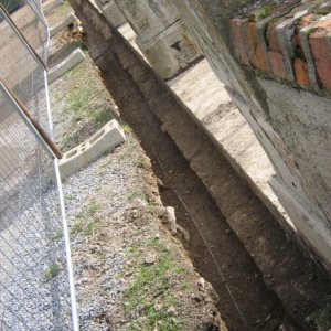 Obr. 91: Veveří - hrad 2010. Oprava mostní konstrukce. J část mostu při rekonstrukci – pohled od Z (foto P. Vitula).