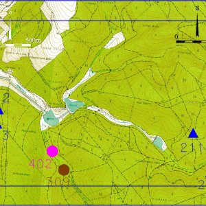 Ždánický les 2018. Mapový list 3-6. 117 - Kobeřice u Brna 2 (okr. Vyškov) - trať Komora, Na nebesích - hradiště - pozdní doba bronzová; 206 - Dambořice 3 (okr. Hodonín) - trať U hvězdy - mohylové pohřebiště - střední doba bronzová; 211 - Kobeřice u Brna 4 (okr. Vyškov) - trať Bezedník - mohylové pohřebiště - starší doba železná; 212 - Kobeřice u Brna 5 (okr. Vyškov) - trať Kolíbsko - starší doba železná - památka zapsaná do ÚSKP pod r. č. 24555/7-3663; 213 - Kobeřice u Brna 6 (okr. Vyškov) - trať Kolíbsko, Vlčava - mohylové pohřebiště - raný středověk - památka zapsaná do ÚSKP pod r. č. 24555/7-3663; 214 - Kobeřice u Brna 7 (okr. Vyškov) - trať U široké aleje, Nad žlíbkem - mohylový hrob - blíže nedatovaný; 309 - Kobeřice u Brna 8 (okr. Vyškov) - trať U červeného kříže, Mezilesice, Zámčisko, Horní haklík - tvrz Mezilesice - středověk - památka zapsaná do ÚSKP pod r. č. 25486/7-3661; 402 - Kobeřice u Brna 10 (okr. Vyškov) - trať 	Zámčisko, Mezilesice - zaniklá vesnice Mezilesice - středověk.