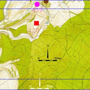 Ždánický les 2018. Mapový list 4-11. 120 - Jestřabice 1 (okr. Kroměříž) - trať Kamenný stůl - hradiště - dosud blíže nedatováno; 321 - Jestřabice 2 (okr. Kroměříž) - trať Hradisko, Třešinky - tvrz - středověk; 439 - Jestřabice 3 (okr. Kroměříž) - trať Nivy (?), Třešinky (?) - zaniklá vesnice Stušice, Stašice - středověk.