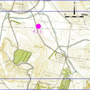 Ždánický les 2018. Mapový list 8-7. 426 - Násedlovice 3 (okr. Hodonín) - trať Senstráz - zaniklá vesnice Senstráž - středověk.